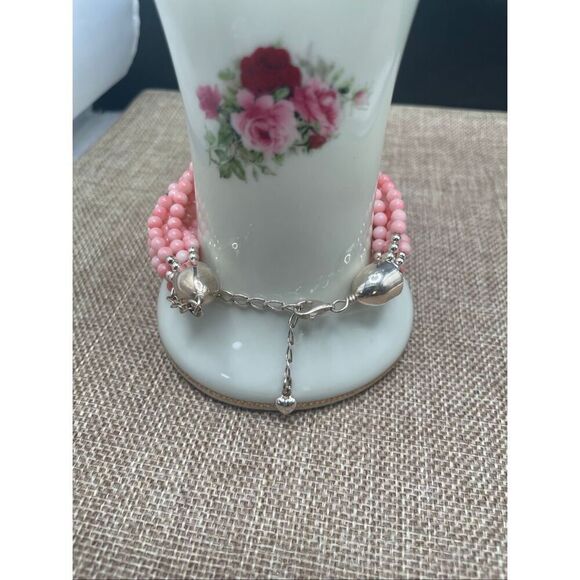 Jay King Pink Multi-Strand Beaded Bracelet with Original Box Mine Finds - Picture 5 of 6